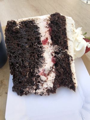 Piece of cake at Alice in Wonder Pie in Santiago De Compostela