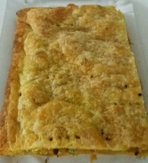 Empanada de verduriñas e soia texturizada at Alice in Wonder Pie in Santiago De Compostela