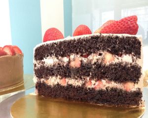 Selva Negra, o Black forest at Alice in Wonder Pie in Santiago De Compostela