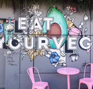 ❤️❤️ at Veg Bar in North Hobart