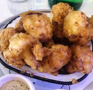 Fried cauli  at Veg Bar in North Hobart