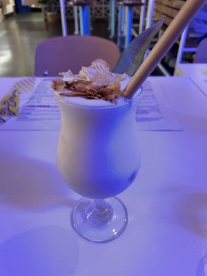 Pina colada   at Veg Bar in North Hobart