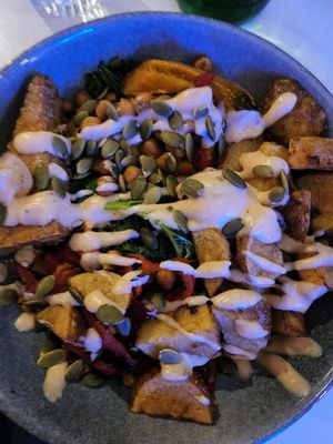 Roast Veg at Veg Bar in North Hobart