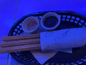 Churros  at Veg Bar in North Hobart