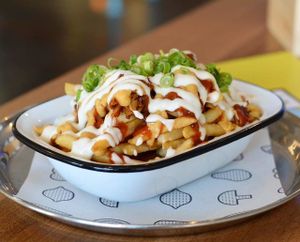 Valal Snack Pack at Veg Bar in North Hobart