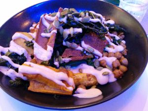Roasted Veg Bowl at Veg Bar in North Hobart