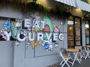 ... at Veg Bar in North Hobart