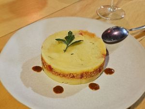 Hachis parmentier. at Hervor e Fervor in Santiago De Compostela