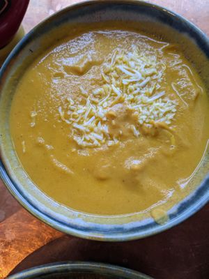 Coconut soup at Guru's in Provo