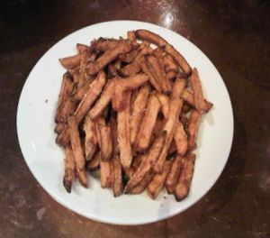 Sweet potato fries at Guru's in Provo