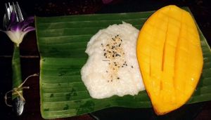 Sticky Rice with Mango at Be Cosy Rest formerly Blue Lagoon - Maybe closed in Koh Chang
