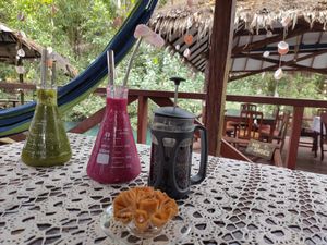 Healthy shakes and french press at Be Cosy Rest formerly Blue Lagoon - Maybe closed in Koh Chang