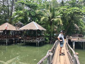 The lagoon at Be Cosy Rest formerly Blue Lagoon - Maybe closed in Koh Chang