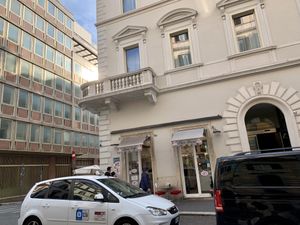 outside at Milano Caffe in Rome