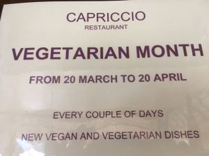 vegetarian month at Capriccio Lipe at Capriccio  in Koh Lipe