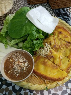 Banh Xeo at Ans Vegetarian Cuisine  in Da Nang