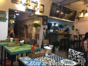 nice decoration at Ans Vegetarian Cuisine  in Da Nang