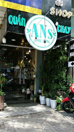 Shop front at Ans Vegetarian Cuisine  in Da Nang
