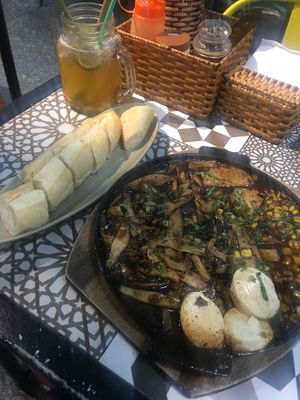 Mushroom pate with bread at Ans Vegetarian Cuisine  in Da Nang