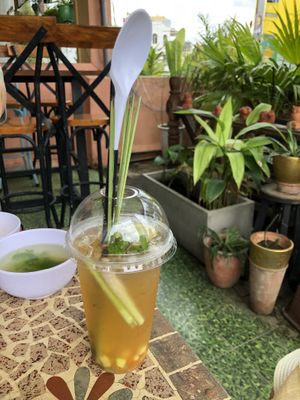 Mango Juice with Chia seed at Ans Vegetarian Cuisine  in Da Nang