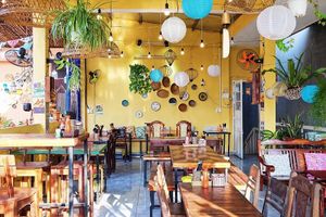 Ans's 3rd floor at Ans Vegetarian Cuisine  in Da Nang