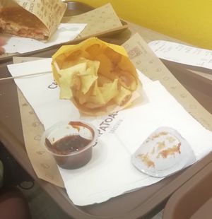 Potato chips at Capatoast in Padua