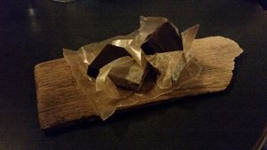 Great baked goods. This is a raw chocolate bar that you can get as takeout. There are often muffins, scones or other options as well, but it depends on the season and can sell out. at Ship Street Cafe in Sendai