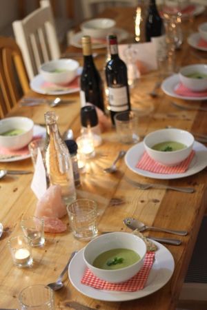 Minted Pea Soup at Green & Vegan - Pop-Up in Cape Town