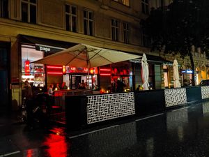 Outside of Shanghai Tan at Shanghai Tan in Vienna