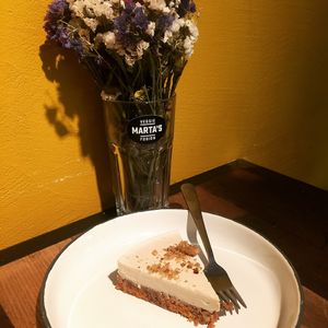 Vegan Carrot Cake at Marta's Veggie Fusion in Split