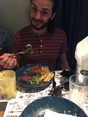 Marico el que lo lea at Marta's Veggie Fusion in Split