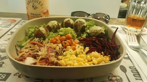 Falafel Bowl at Marta's Veggie Fusion in Split