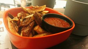 Fries at Marta's Veggie Fusion in Split