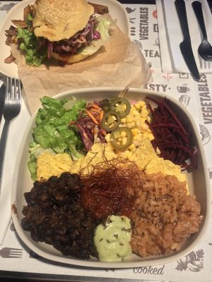 Burrito Bowl at Marta's Veggie Fusion in Split