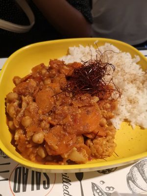 Stew curry 👏🏽👏🏽 at Marta's Veggie Fusion in Split