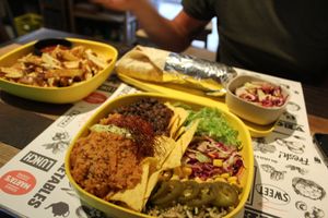 Burrito bowl & wrap at Marta's Veggie Fusion in Split