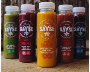 Healthy Pinsa and healthy drink...
 at Pinsa & Co in The Hague