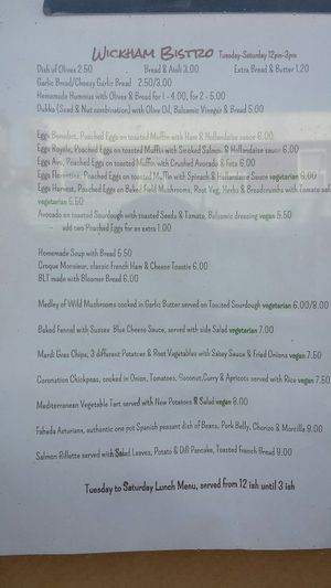 Lunch! at Fox & Badger Coffee House in Bexhill