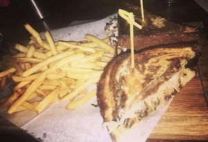 Vegan Rueben  at Hadley's in Columbus