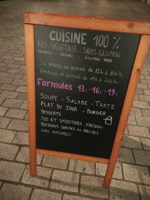 Opening hours at Totum Cantine Bio in Nantes