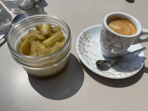 Dessert at Totum Cantine Bio in Nantes