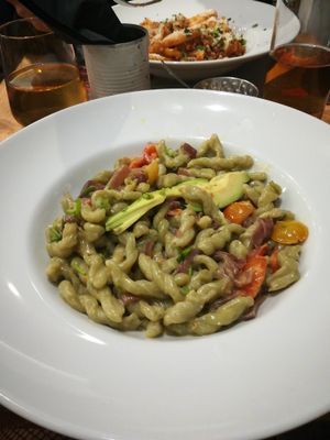 Vegan pasta at Pastaus in Valletta