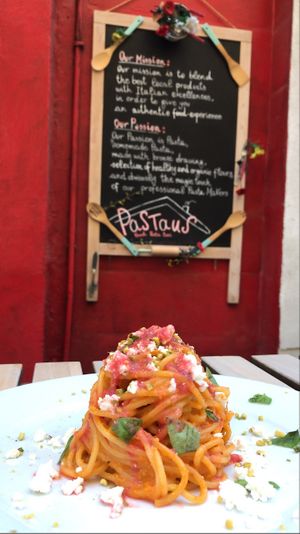 Limited Watermelon pesto 💚❤️ at Pastaus in Valletta