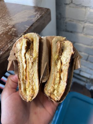 The Bowery breakfast sandwich   at Orchard Grocer in New York City