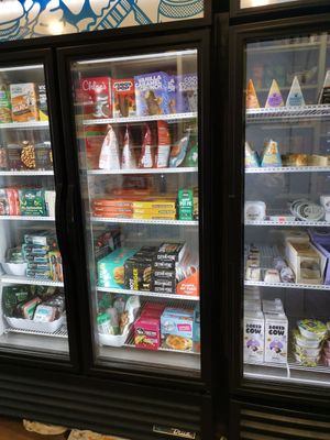 Frozen assortment at Orchard Grocer in New York City