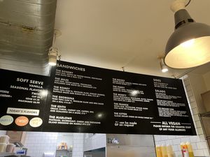 Menu  at Orchard Grocer in New York City