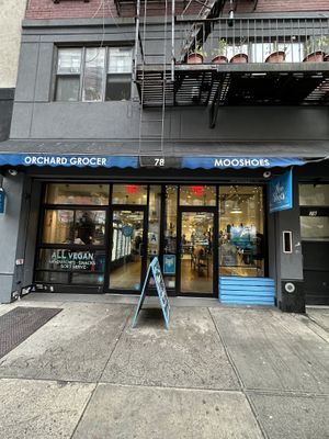Exterior - attached to Moo Shoes   at Orchard Grocer in New York City