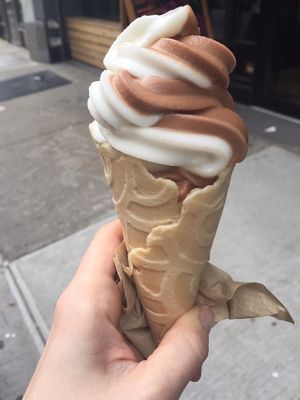 Soft serve at Orchard Grocer in New York City