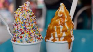Soft serves at Orchard Grocer in New York City