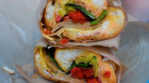 Deli sandwich at Orchard Grocer in New York City